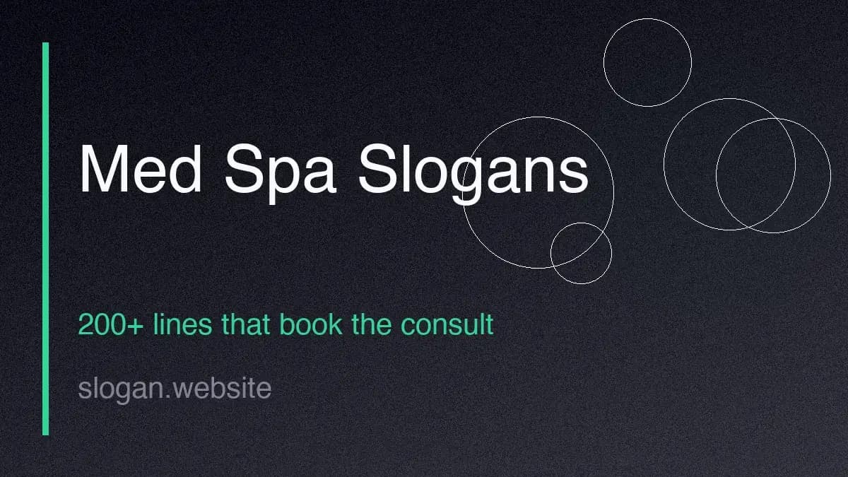 200+ Dermatologist Slogans and Taglines (2026)