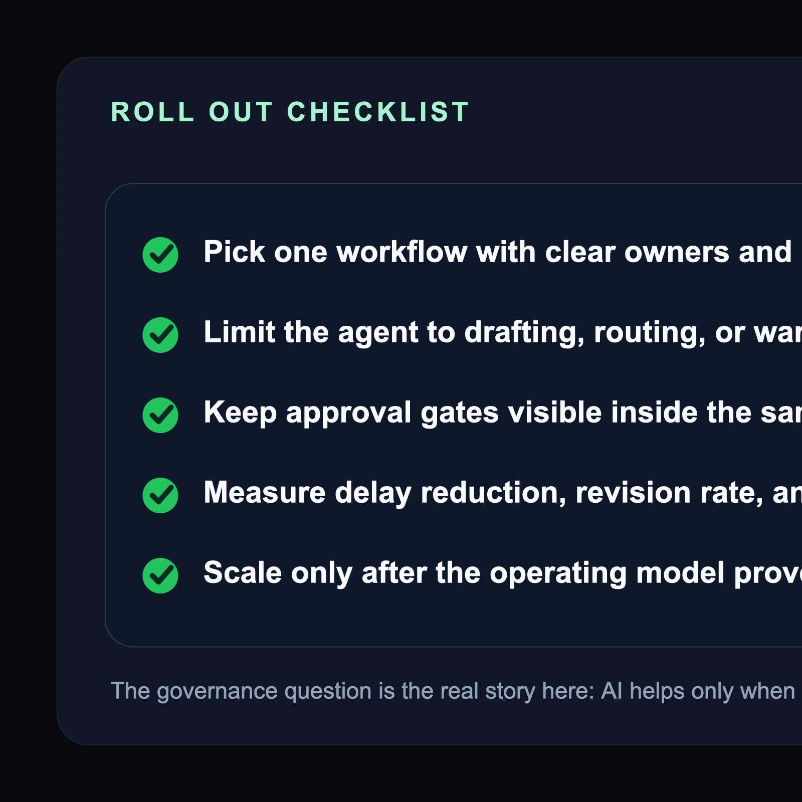 Editorial checklist for evaluating whether Asana's human-agent work model fits campaign operations, client delivery, or cross-functional launch workflows.