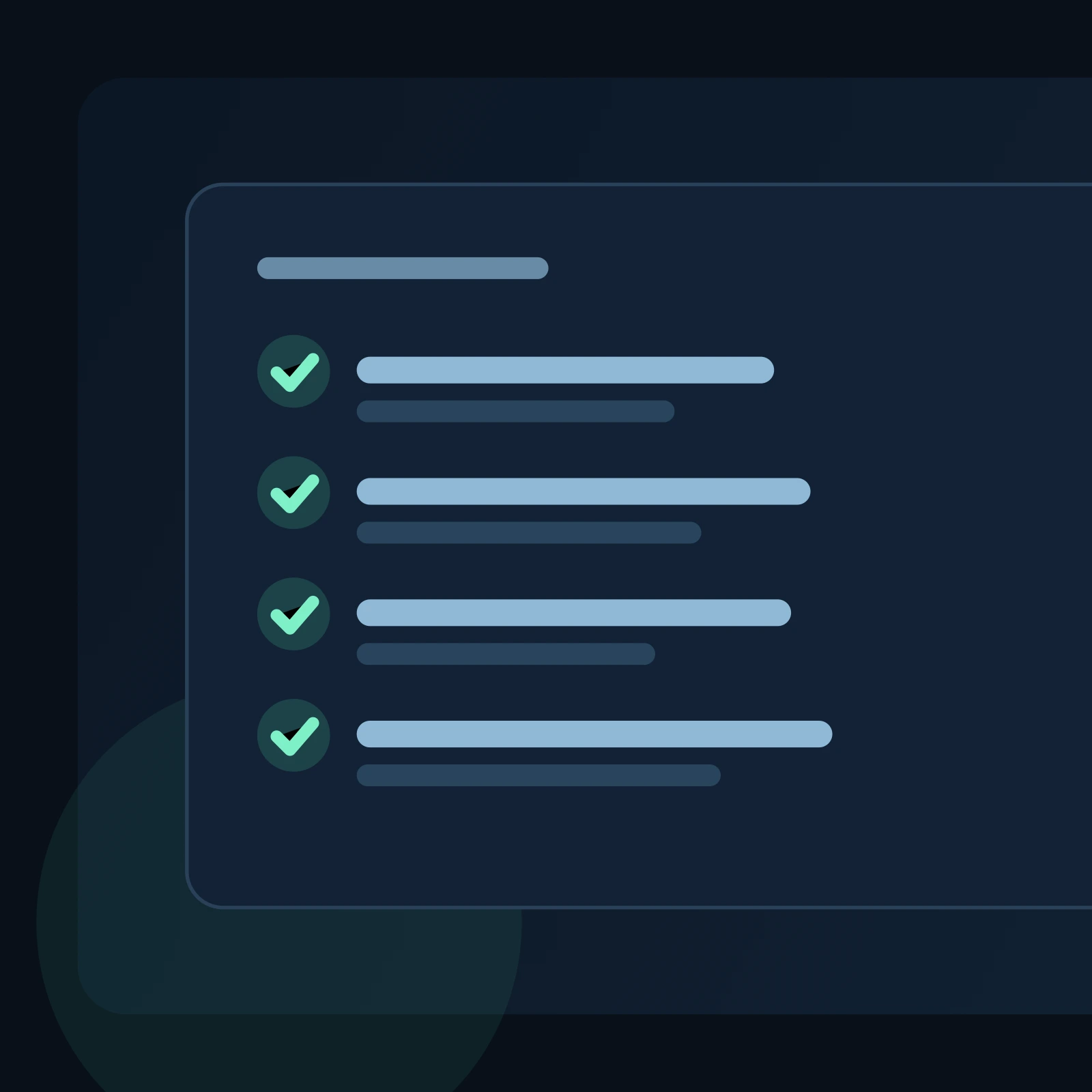 Checklist-style editorial visual covering brand setup, prompt scope, human review, measurement, and channel repurposing for teams using Canva inside Gemini.